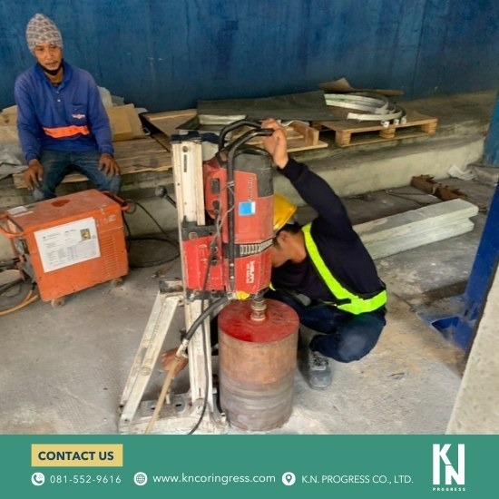 รับเจาะคอริ่งแผ่นพื้นคอนกรีต รับเจาะคอริ่งแผ่นพื้นคอนกรีต