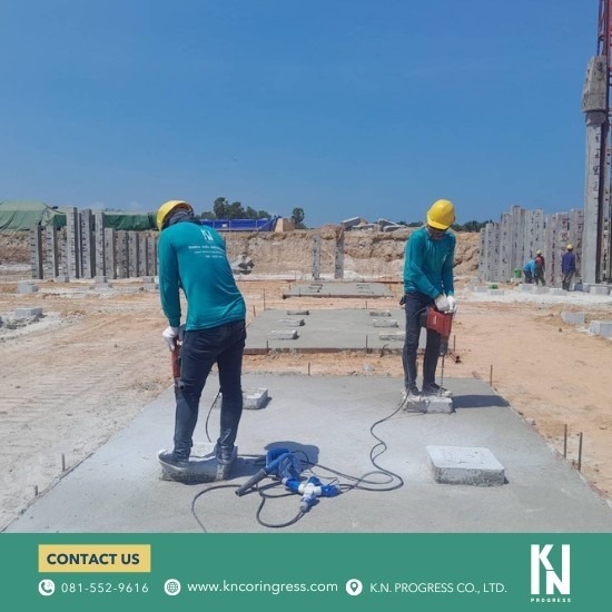 รับเจาะเสียบเหล็กคาน รับเจาะเสียบเหล็กคาน